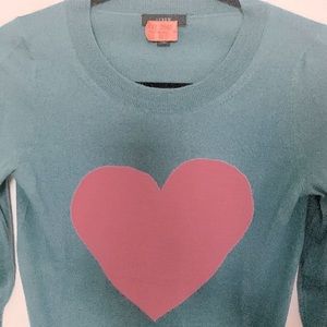 J Crew vintage ♥️ heart sweater